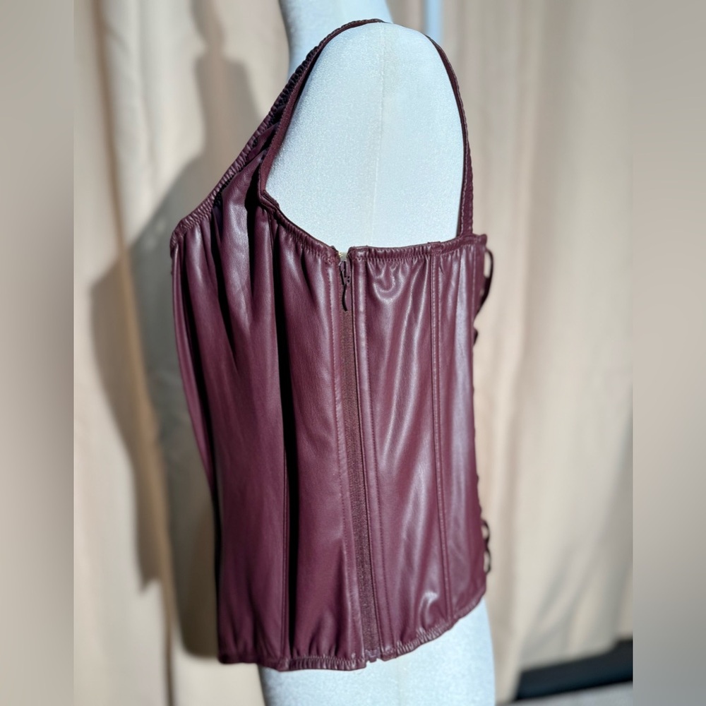 Victoria's Secret Burgundy Corset Top - NWT - Picture 3 of 12